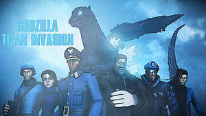 Godzilla Titan Invasion Poster 2