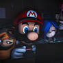 Mario with the Girls