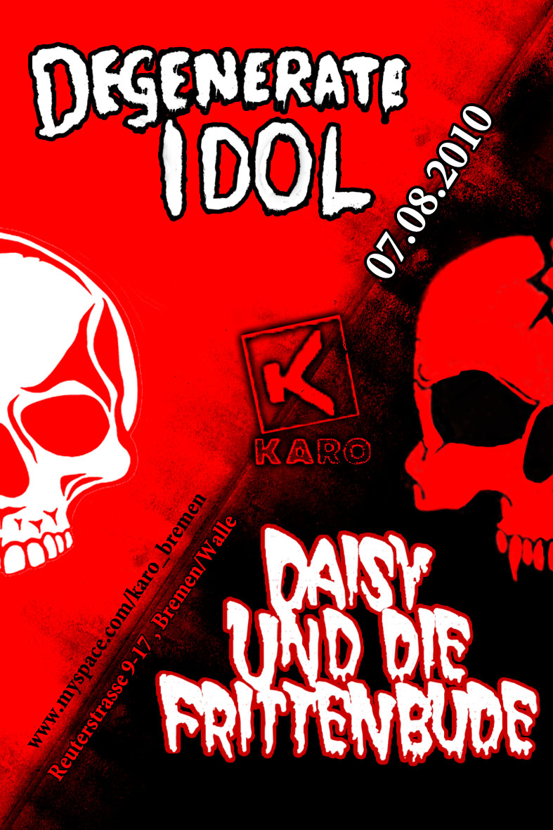 Degenerate Idol_poster2_karo