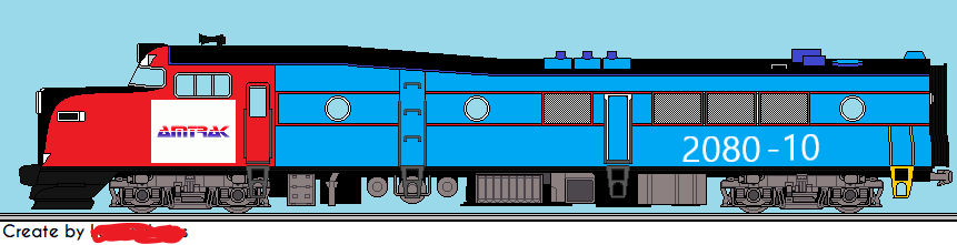 Dxp-55 Amtrak 2080-10 by Hjck1978 on DeviantArt