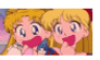 Usagi and Minako cute