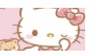Hello Kitty being cute
