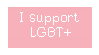 I support LGBT+