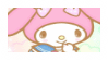 My Melody in a Sailor outfit