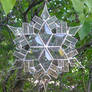 Stained Glass Snowflake 1