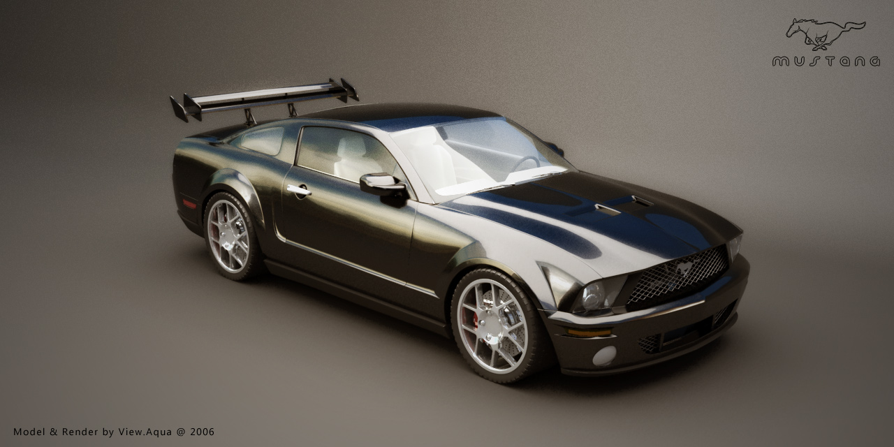 Ford Mustang new render