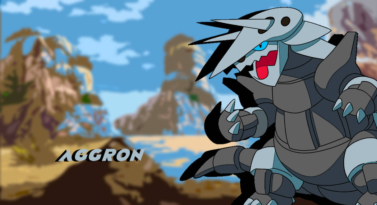 AGGRON Wallpaper by Alivefaun2 on DeviantArt