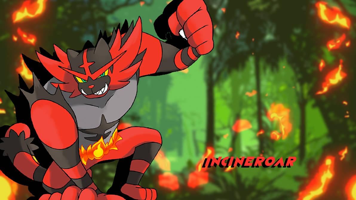 INCINEROAR Wallpaper by Alivefaun2 on DeviantArt