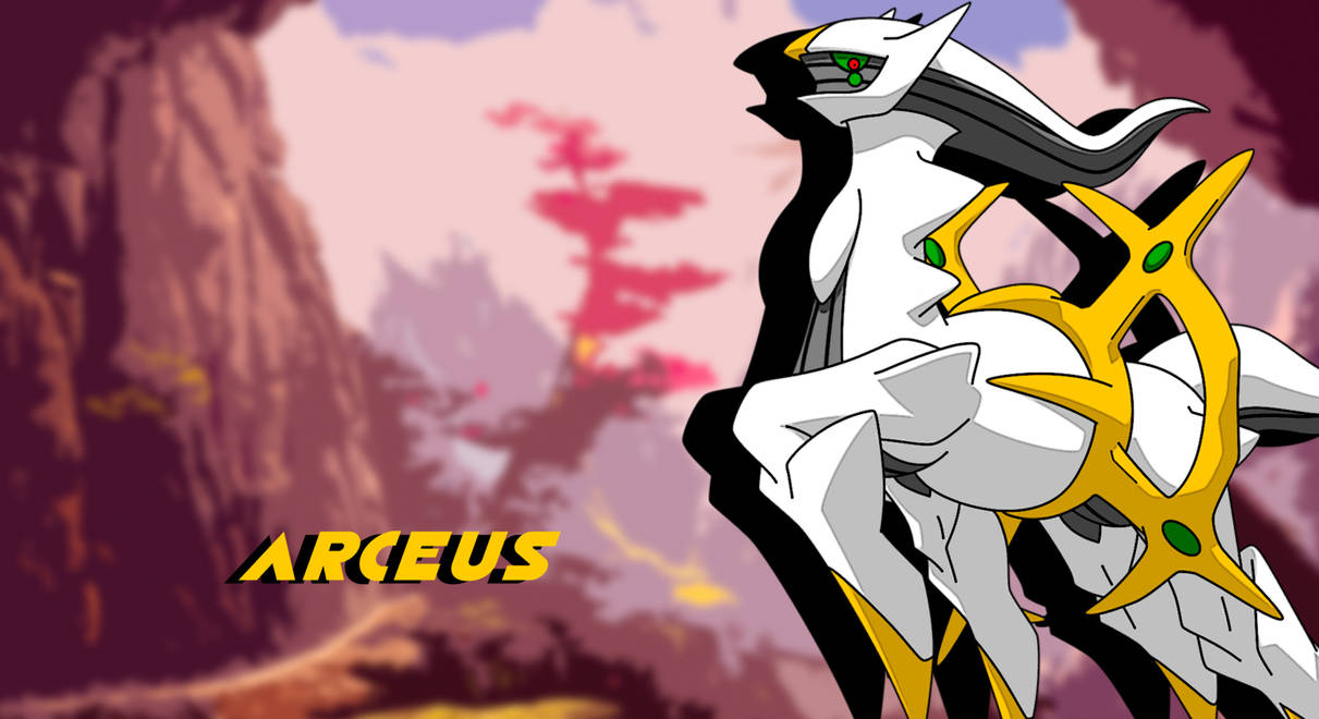 ARCEUS WALLPAPER by Alivefaun2 on DeviantArt