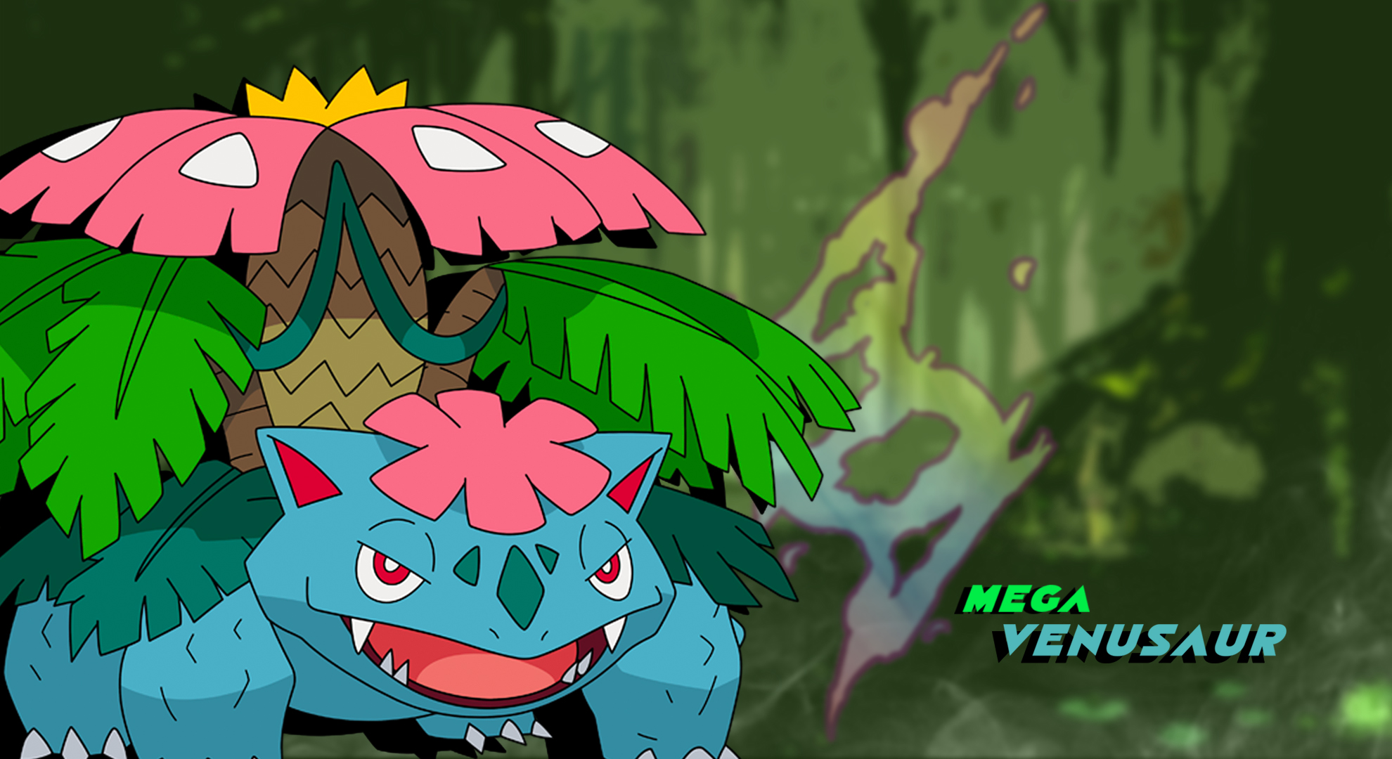 Pokemon Mega Venusaur Wallpaper pokemon-mega-venusaur-wallpaper