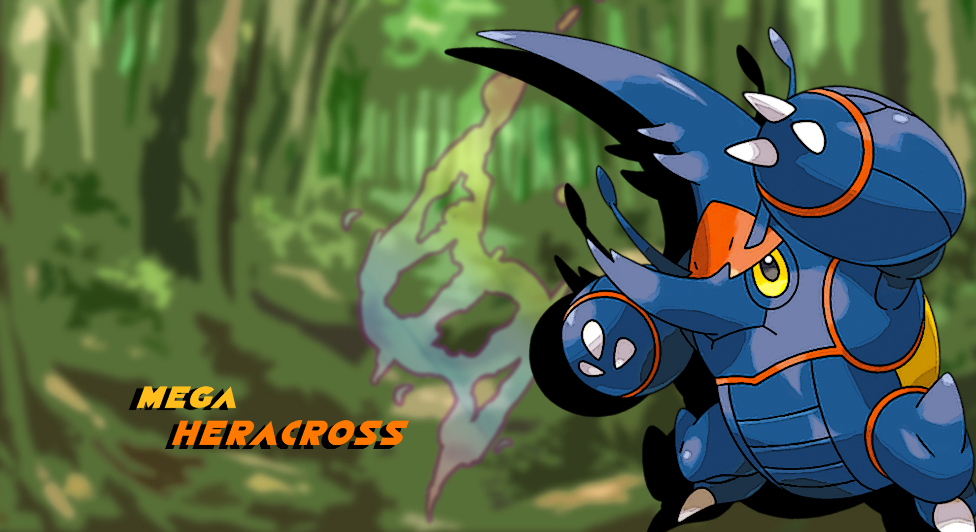 MEGA HERACROSS Wallpaper By Alivefaun2 On DeviantArt mega-heracross-wallpaper-by-alivefaun2-on-deviantart