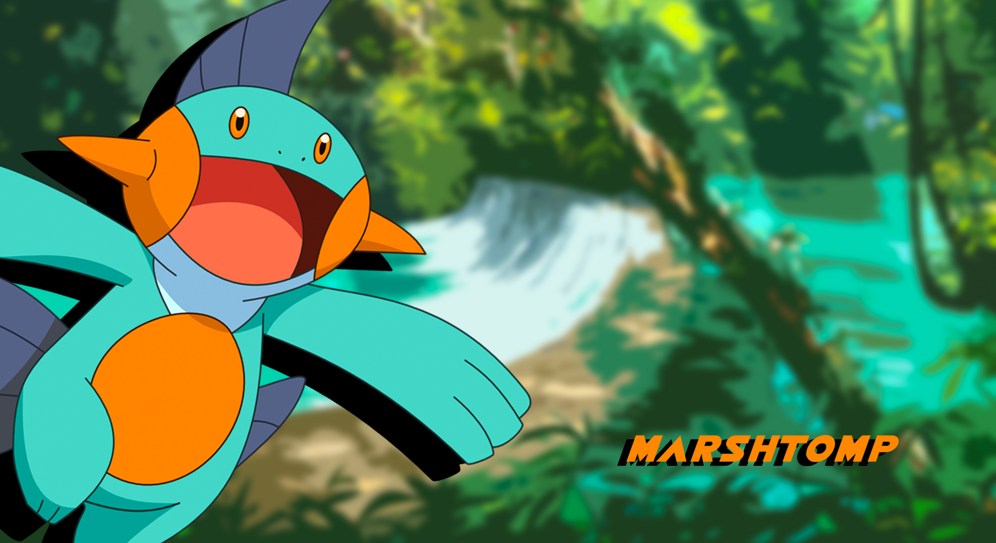 Marshantomp MARSHTOMP Wallpaper by Alivefaun2 on DeviantArt