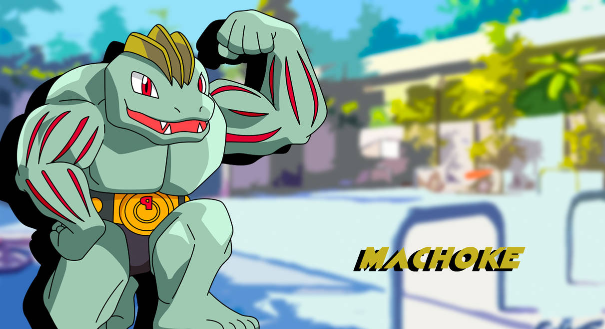 Shadow Macoke MACHOKE Wallpaper by Alivefaun2 on DeviantArt