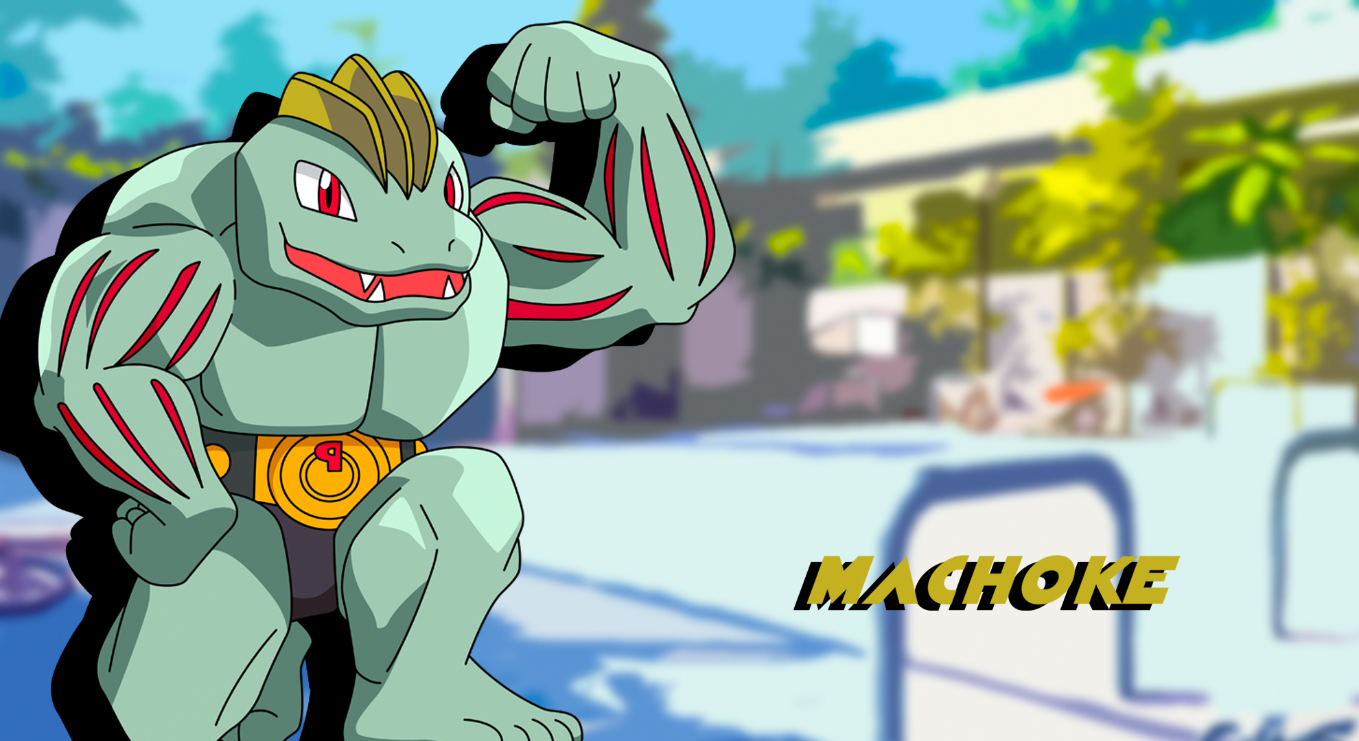 Shadow Macoke MACHOKE Wallpaper by Alivefaun2 on DeviantArt