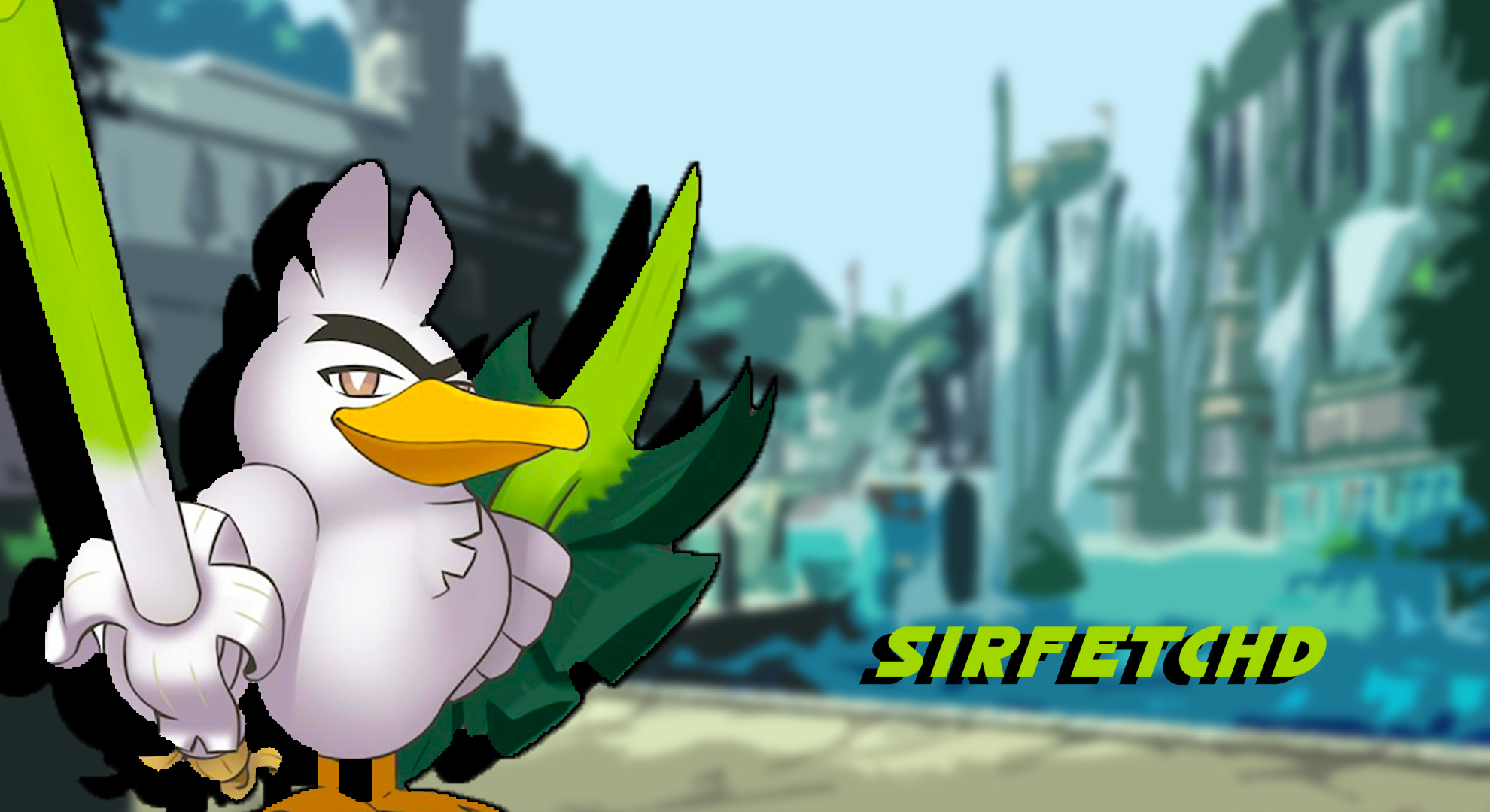 Sirfetch Slashing SIRFETCH'D Wallpaper by Alivefaun2 on DeviantArt