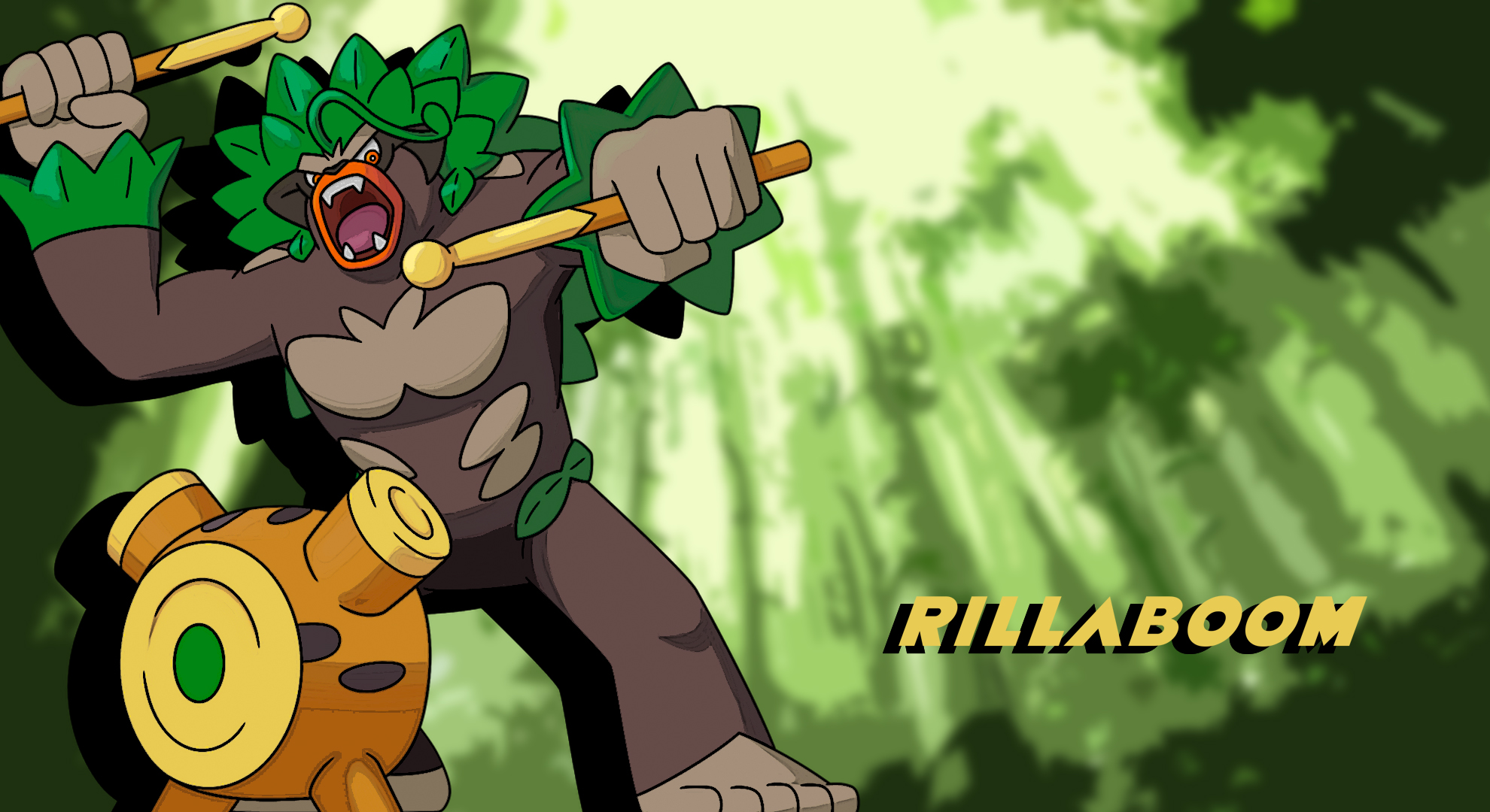 RILLABOOM Wallpaper by Alivefaun2 on DeviantArt