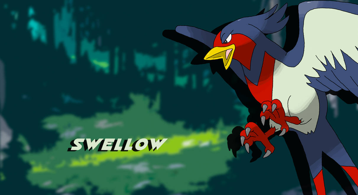 SWELLOW Wallpaper by Alivefaun2 on DeviantArt