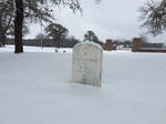 Winter Gravestone by PeaceFrogArt