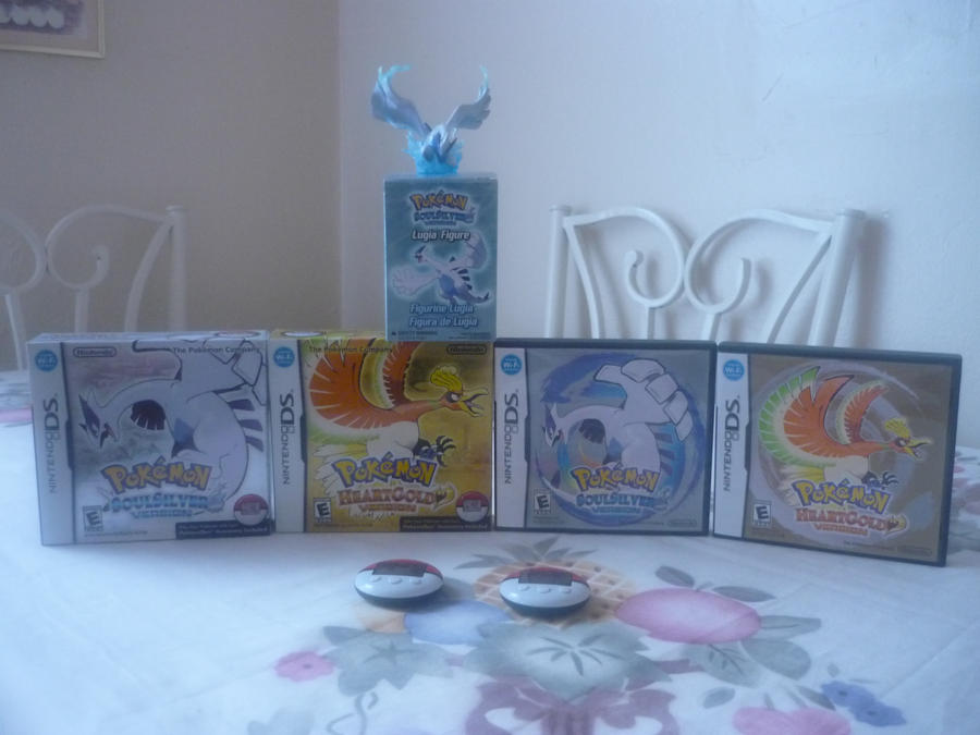 Pokemon HG SS With Lugia by PandoraShadowFox on DeviantArt