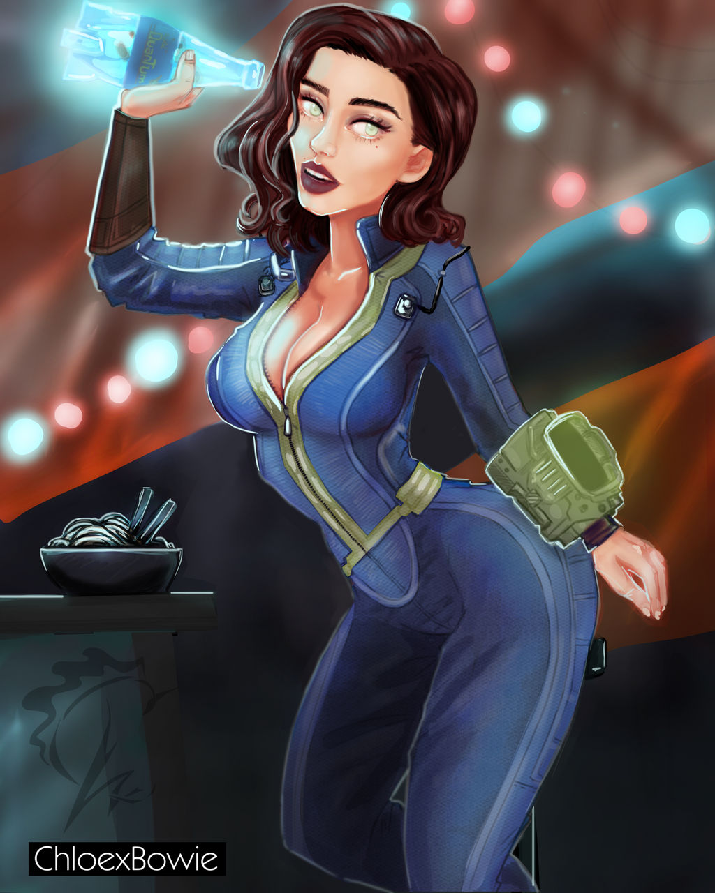 Quantum Blue by ChloexBowie