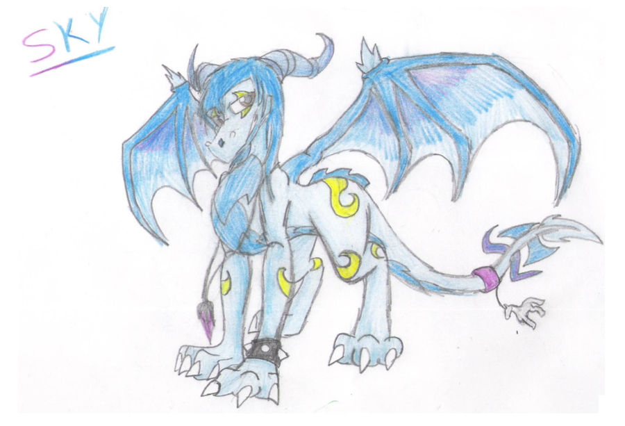 Sky the dragoness