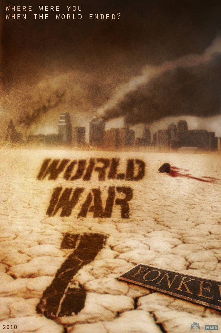 World War Z Movie Poster By Fauxster On Deviantart