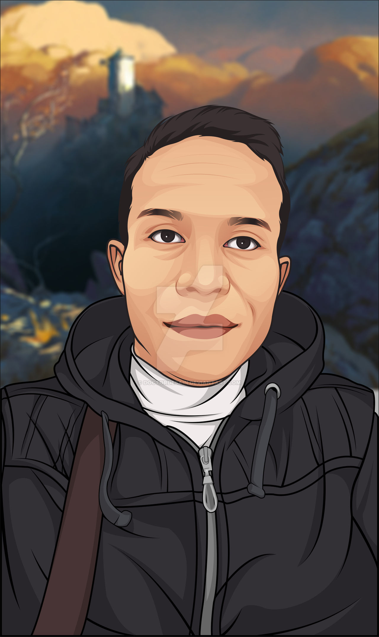 Vector Cartoon Sample by doctordesain on DeviantArt