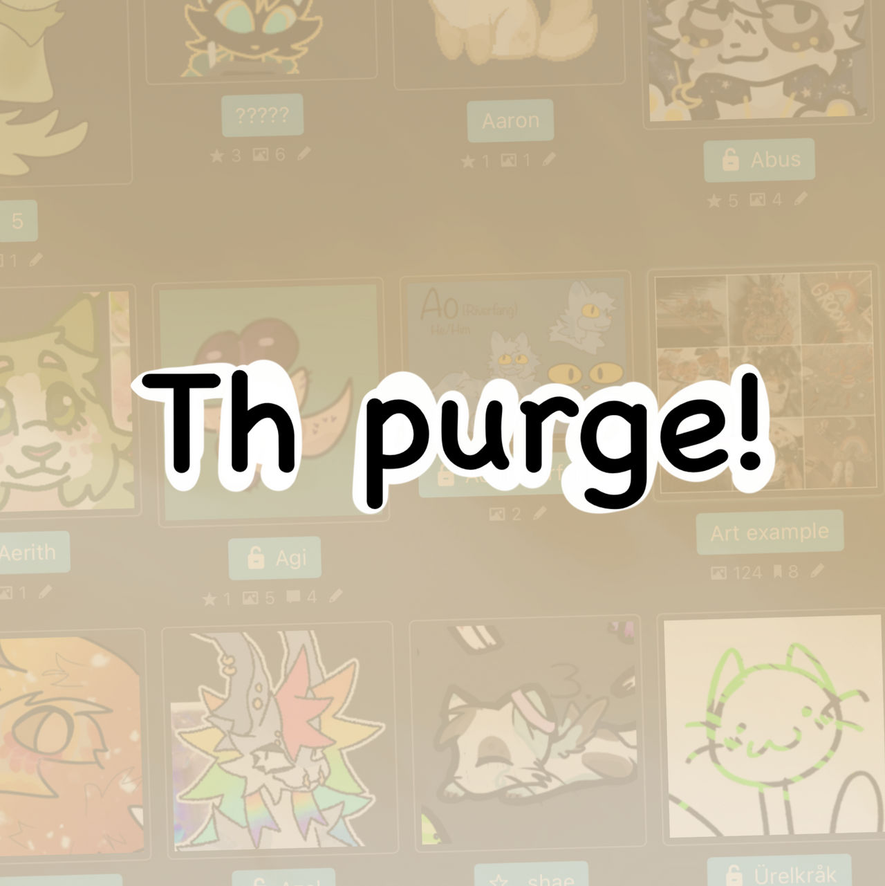 Toyhouse purge! by Sojyko on DeviantArt
