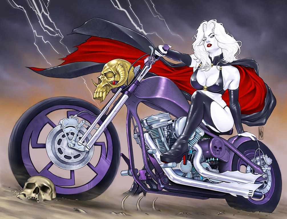 Lady Death Origins: Cursed Cover