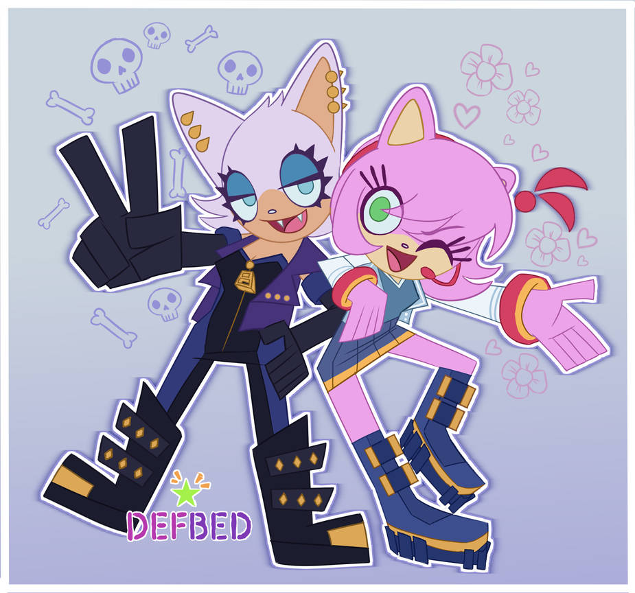 hi hi Puffy amy Rouge by DefBed on DeviantArt