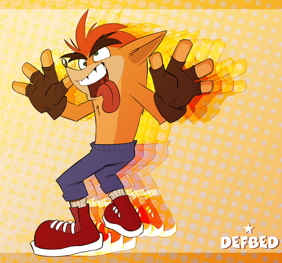 Crash bandicoot by DefBed on DeviantArt