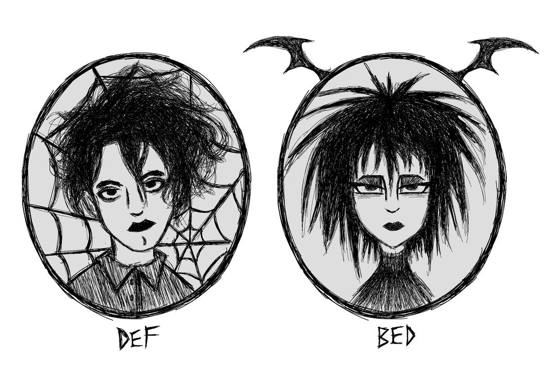 Robert Smith and Siouxsie Sioux by DefBed on DeviantArt