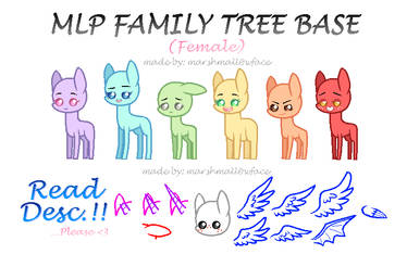 MLP Family Tree Base (Female)