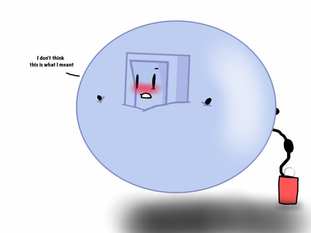 Bfdi Infinity Inflation Liy inflated by CarterTheEmolga on DeviantArt