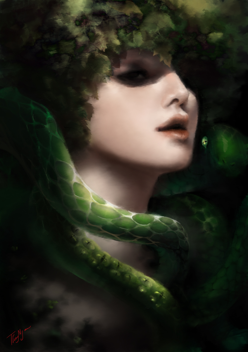 green medusa