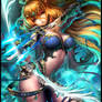Magic Knight: Icy elf ranger