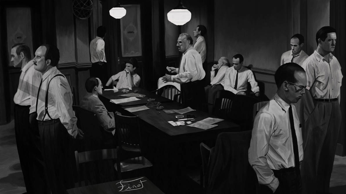 12 Angry Men by Fineoarts on DeviantArt