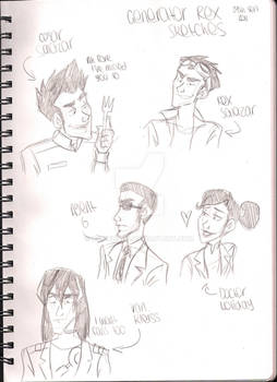 Generator Rex sketches