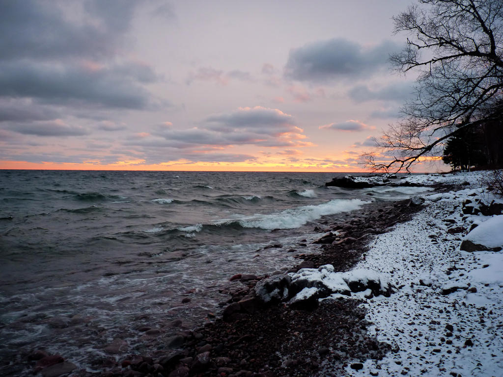 Sunset on Lake Superior