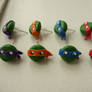 TMNT earrings :D