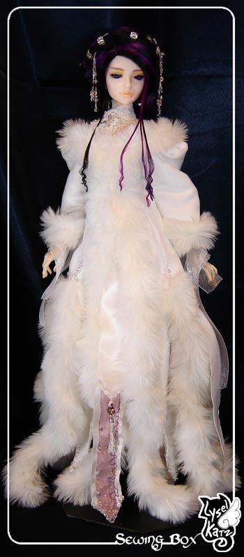 BJD outfit : snow fox 002