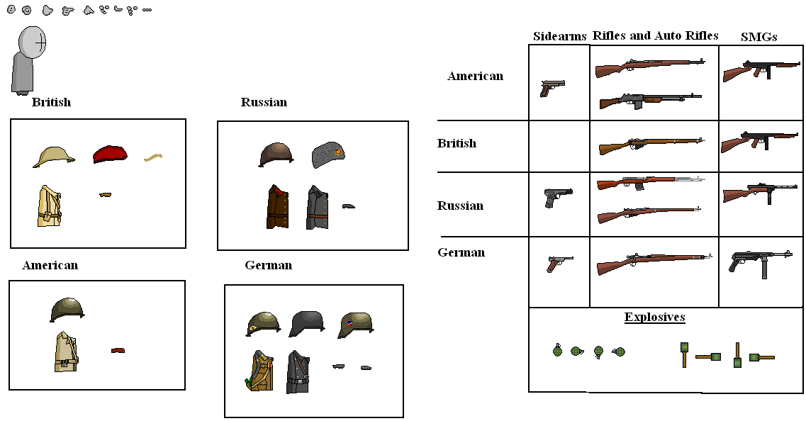 SCP Madness Combat Sprite Sheet in 2023