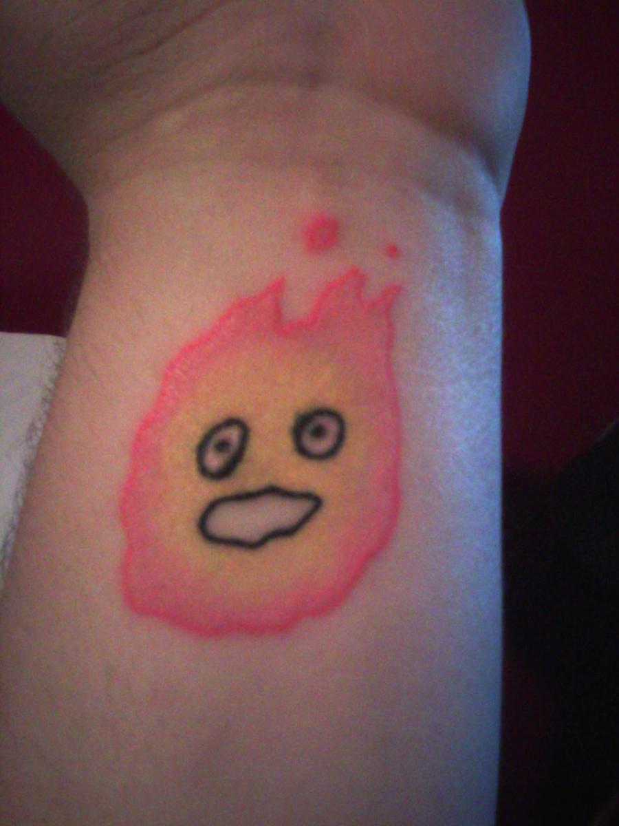 calcifer tattoo