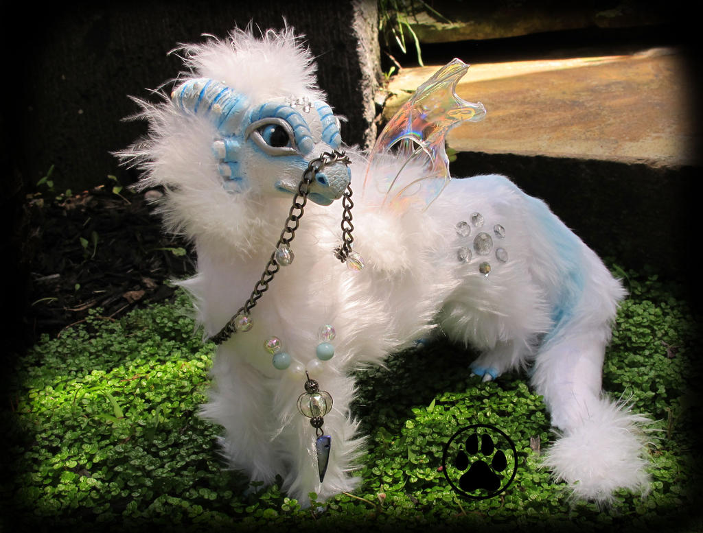 SOLD Nix the baby snow guide dragon!