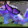 SOLDButterfly dragon commission poseable art doll.