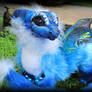 SOLD Dendro the baby poison dart dragon art doll!