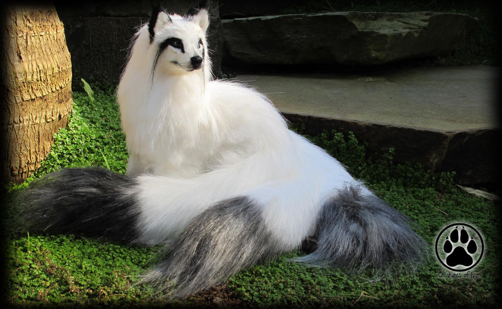 SOLD Three-tailed fox commission poseable artdoll. by CreaturesofNat on ...