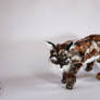 SOLD Marbeld wildcat commission poseable art doll!