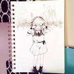 Inktober 2017 Day 5: Lost by suishouyuki