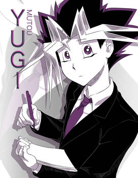 Duel Cafe Pinups: Yugi